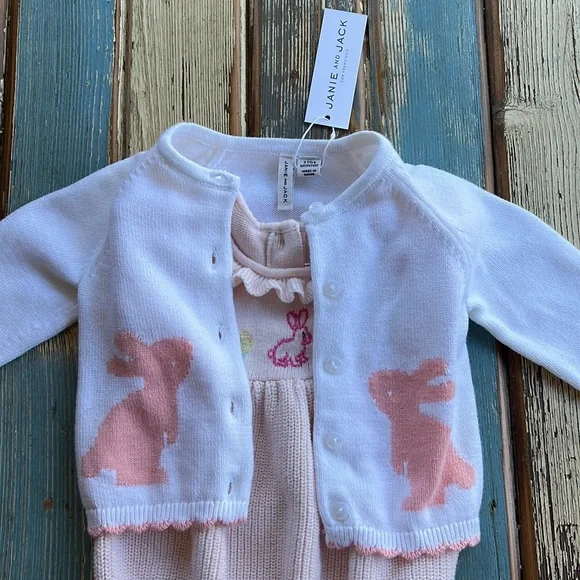 NWT Janie and Jack 3 to 6 months Easter Outfit